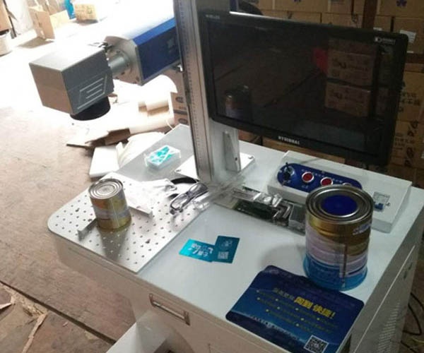 奶粉鐵罐激光打標機